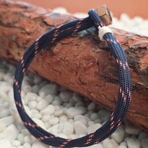 Nautical Nonsense Men’s Paracord Bracelet | Loop & Hex Nut Closure | Coastal Rope Jewelry